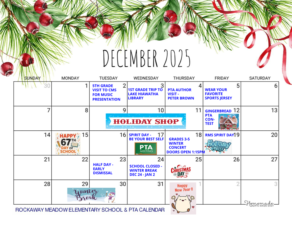 December Calendar