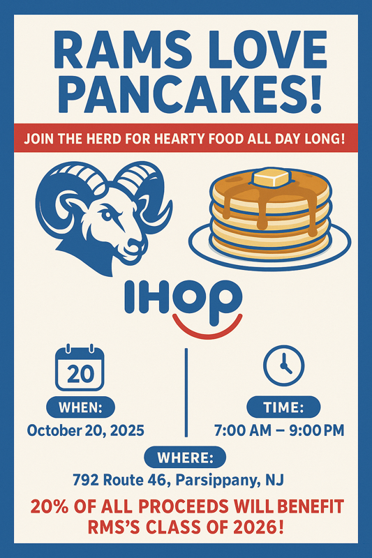 Rams love pancakes @ iHop