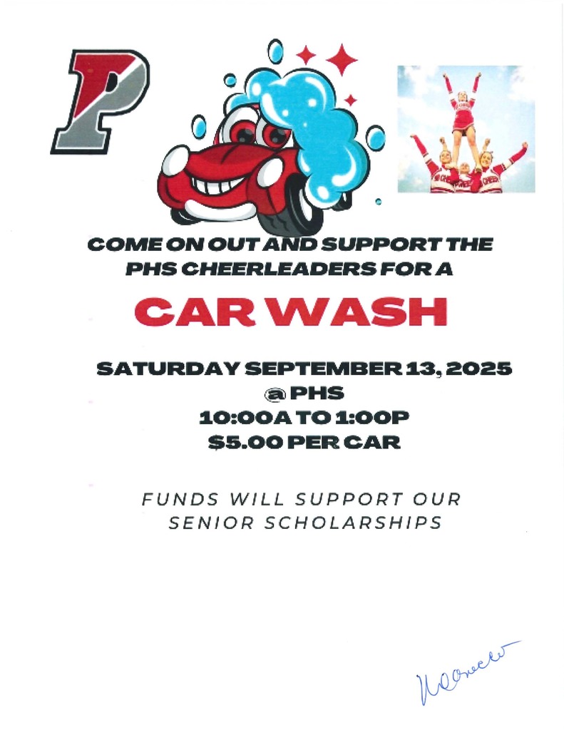 PHS Cheer Car Wash