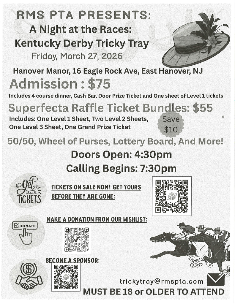 Tricky Tray 3/27/25