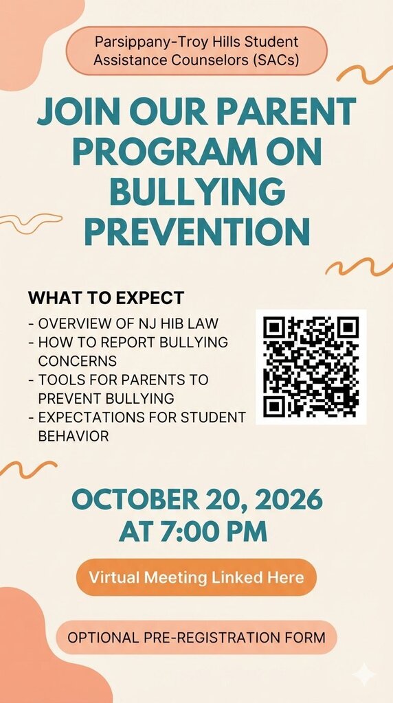 Parent program on bullying prevention