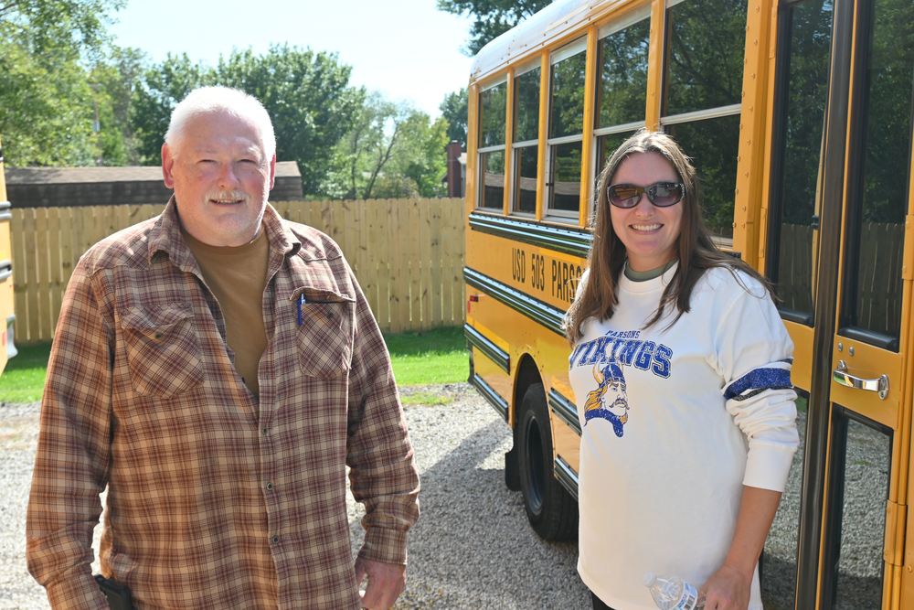 Alan Bynum and Jessica English