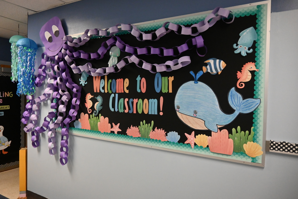 Students got to check out some of the classrooms in Lincoln to see what their room might look like,