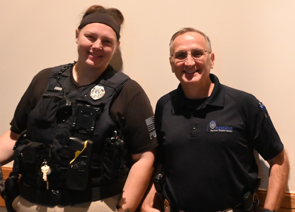 DSC_1822Officer Shyanne Dunn and Officer Mark Raney