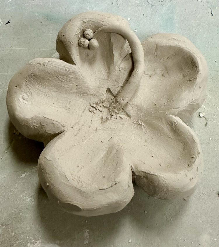 Example of one of the flower trinket bowls