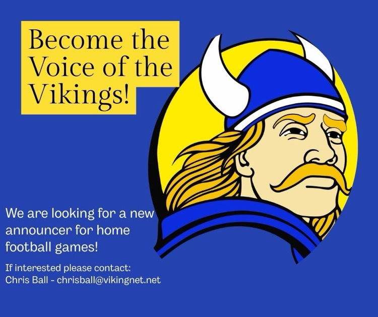 announcer needed