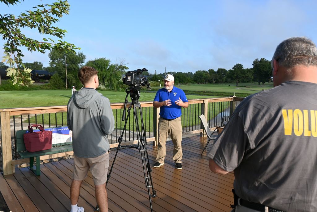 Coach Duroni is interviewed by KOAM.