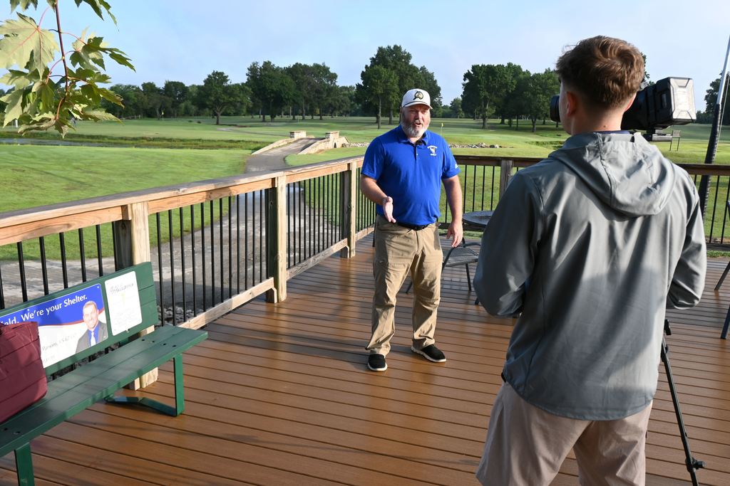 Coach Duroni is interviewed by KOAM