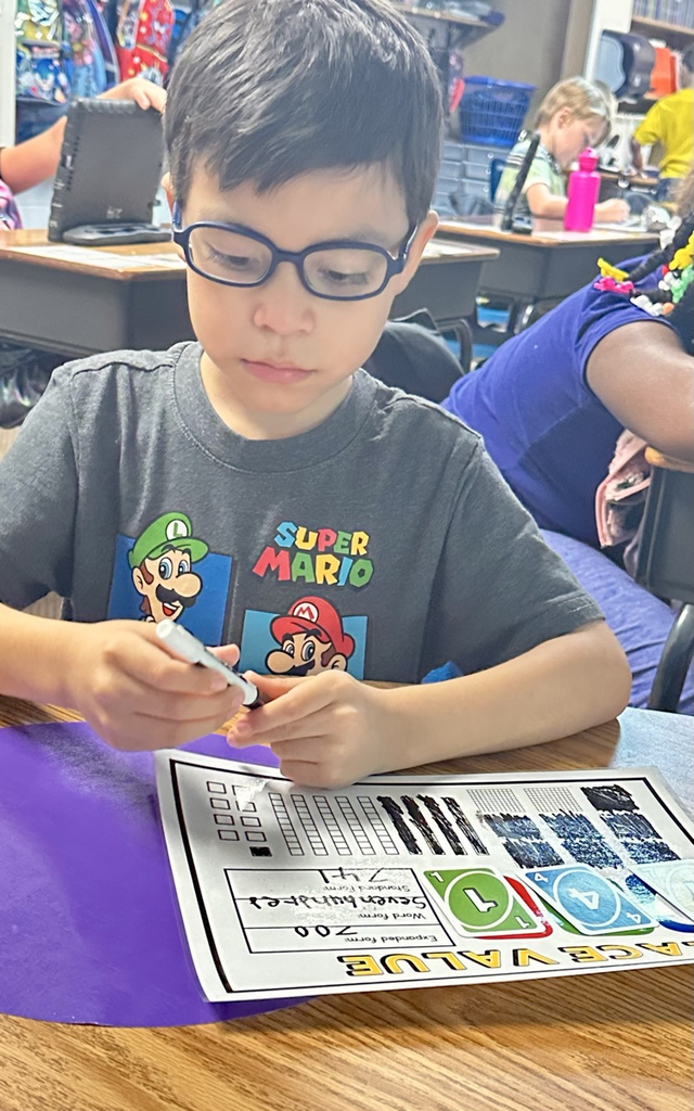 Place value mats