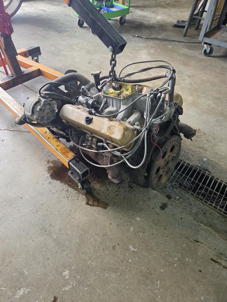 engine removal 4