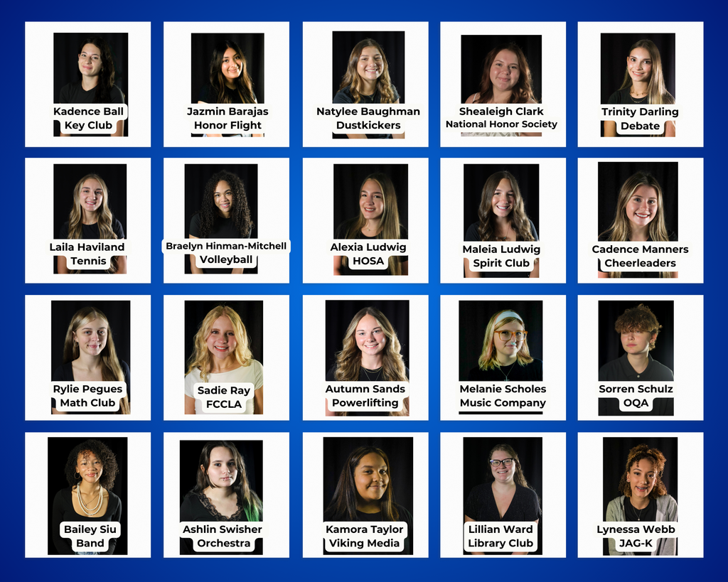 Individual head shots of candidates