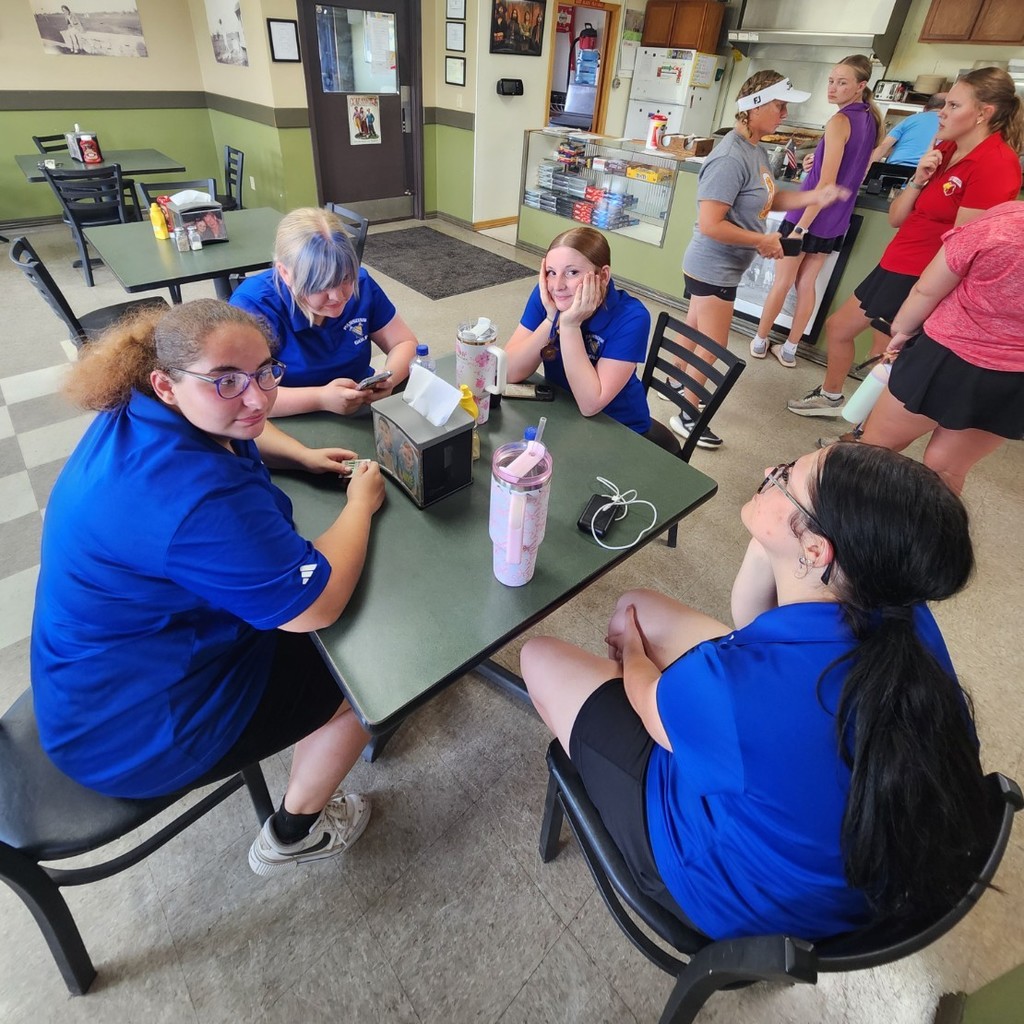 Nothing better than a cheeseburger and air conditioning after a long hot 9 holes.