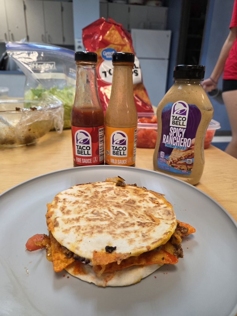 Homemade Crunch Wrap Supreme