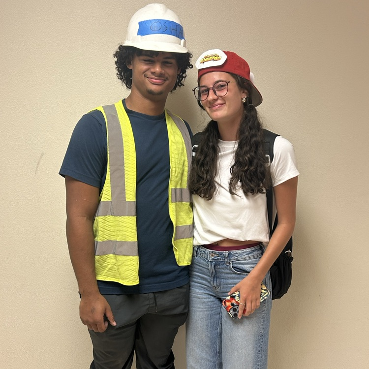 construction worker and subway surfer  