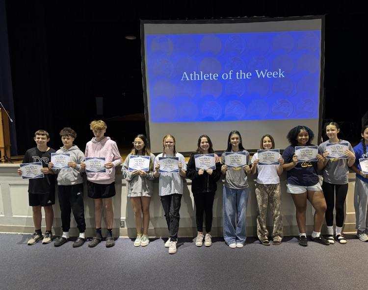 athletes of the week