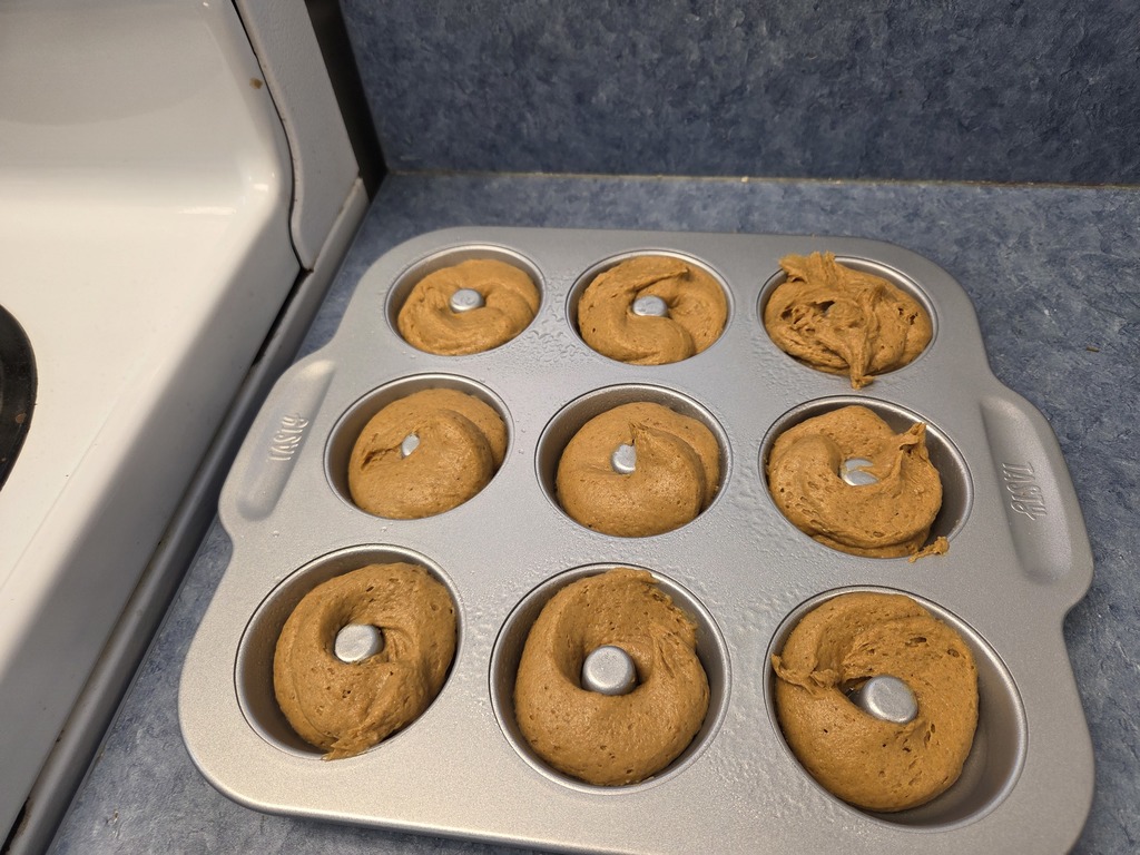 Pan ready to go in oven