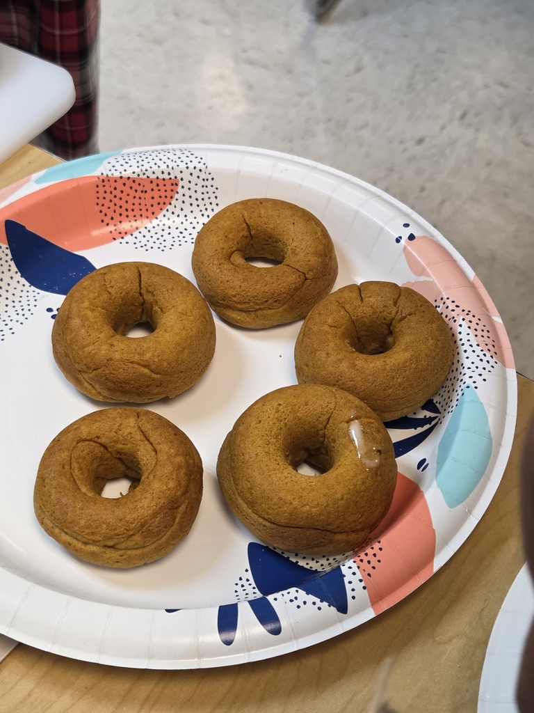 Baked donuts