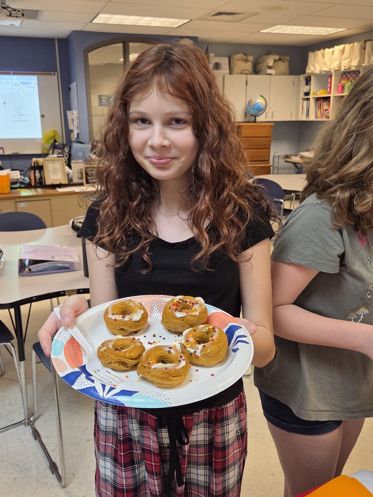 Decorated donuts