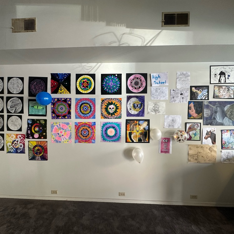 Parsons USD 503 Pop Up Art Fest Show 2025 