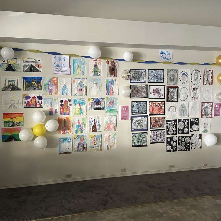 Parsons USD 503 Pop Up Art Fest Show 2025 