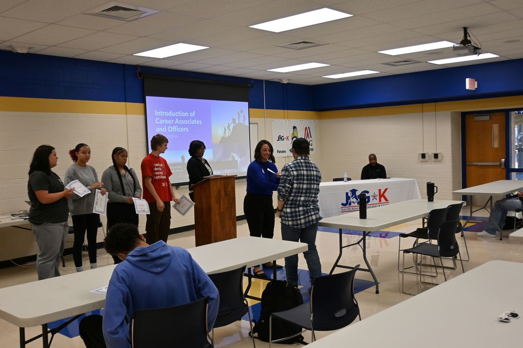 Career  Associates are recognized with a certificate.