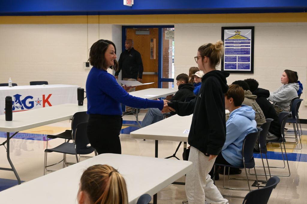 Career  Associates are recognized with a certificate.