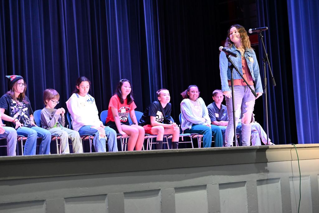 Lilliahna Olmos of Oswego Jr. High was the runner up.