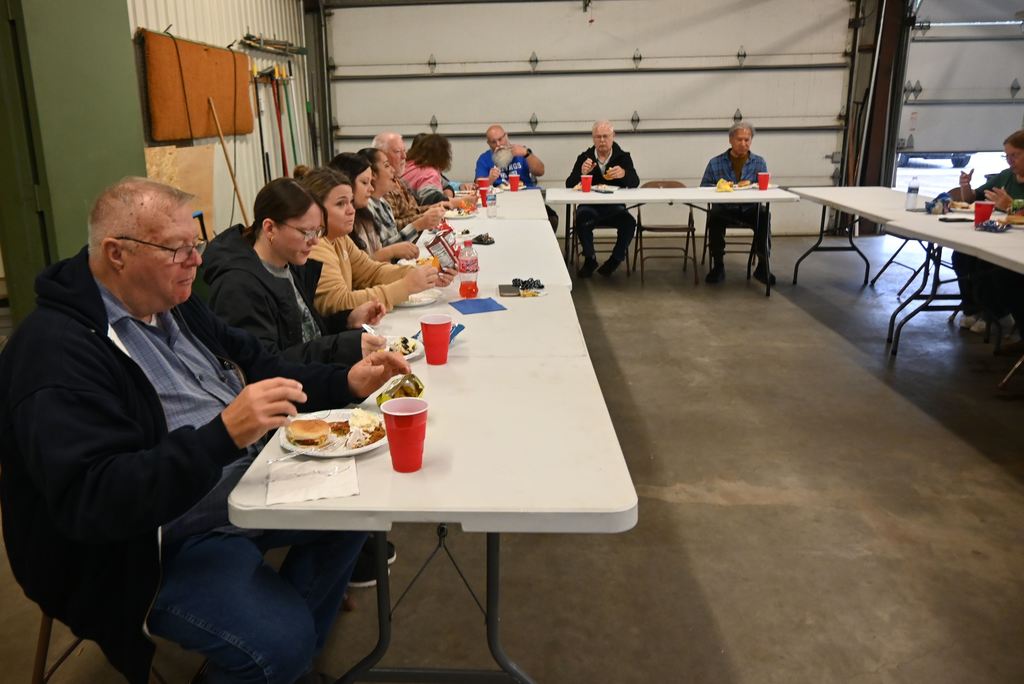 Bus Drivers and monitors enjoy their Appreciation Lunch.