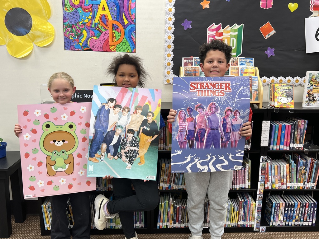 Tuesday poster winners!