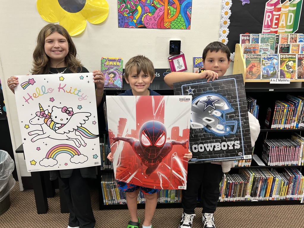 Thursday poster winners!