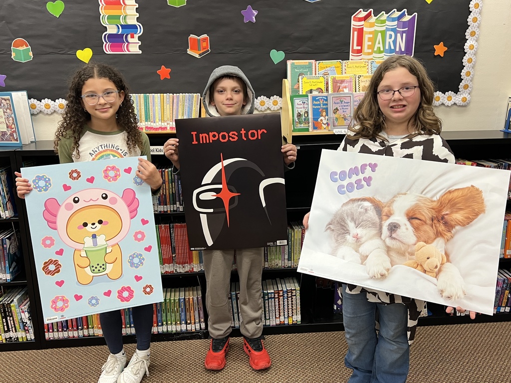 Thursday poster winners!