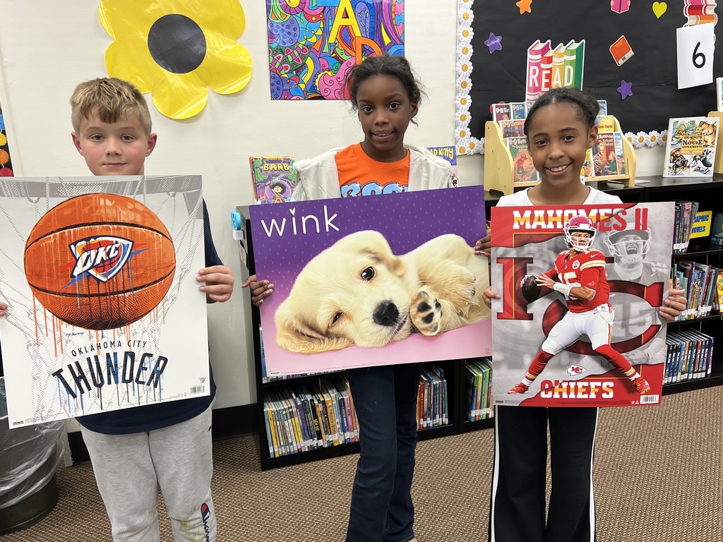 Thursday poster winners!