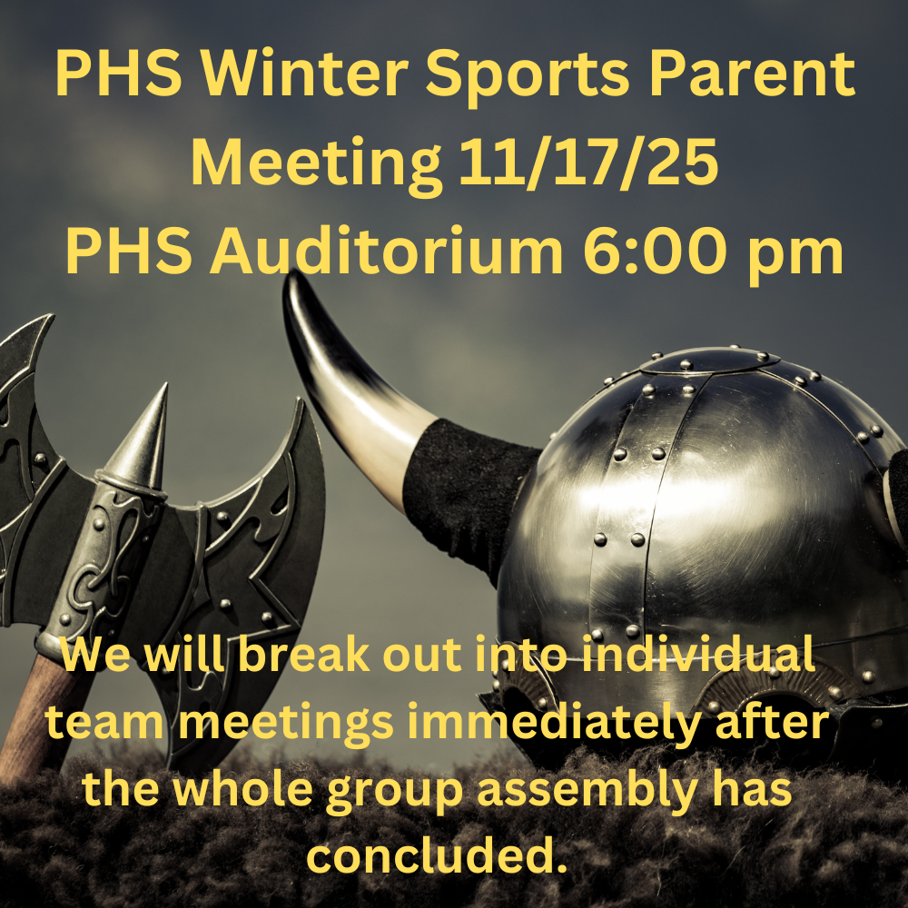 PHS Winter Parents Meeting 2025