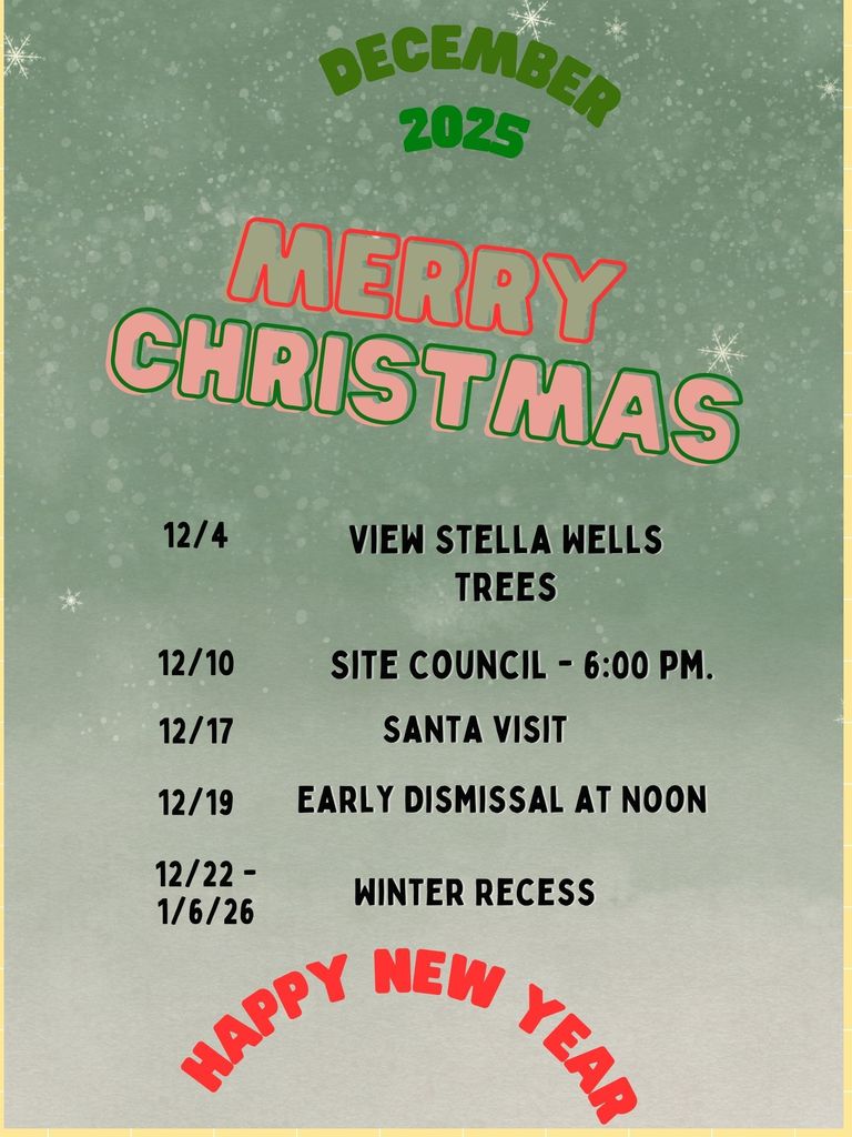 December events at Garfield