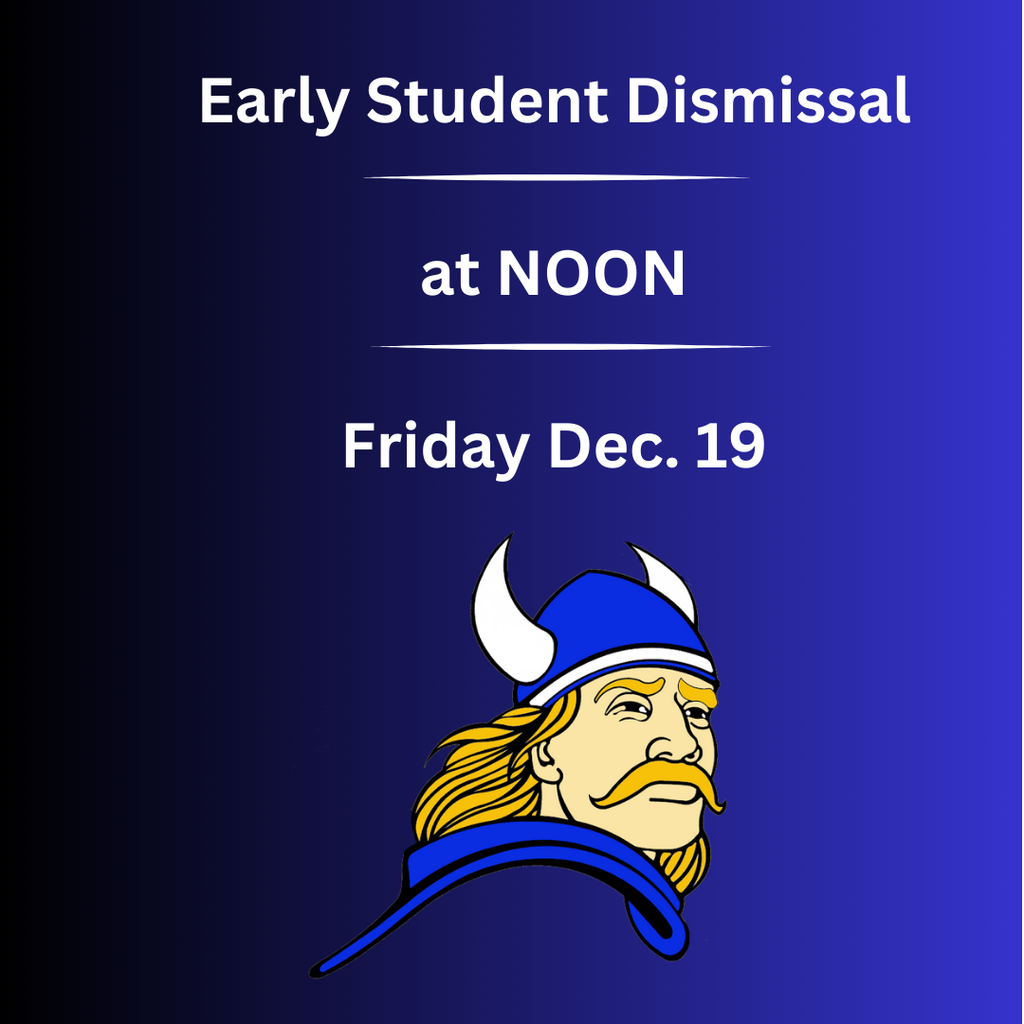 Early Student Dismissal Dec. 19