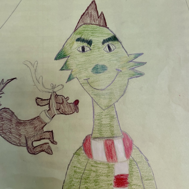 Grinch Style Portraits