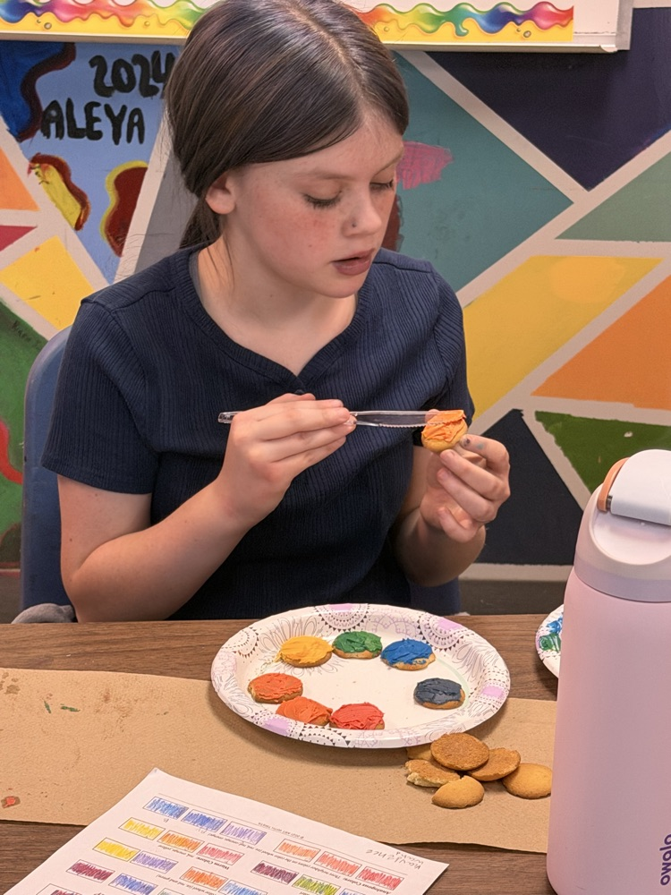 Edible Color Wheels