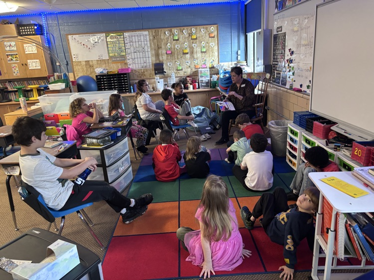We had a great day enjoying National Read Aloud Day with many special guests reading to us. Then ending our day partner reading with our classmates. 
