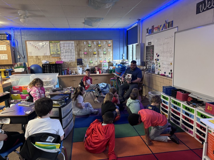 We had a great day enjoying National Read Aloud Day with many special guests reading to us. Then ending our day partner reading with our classmates. 