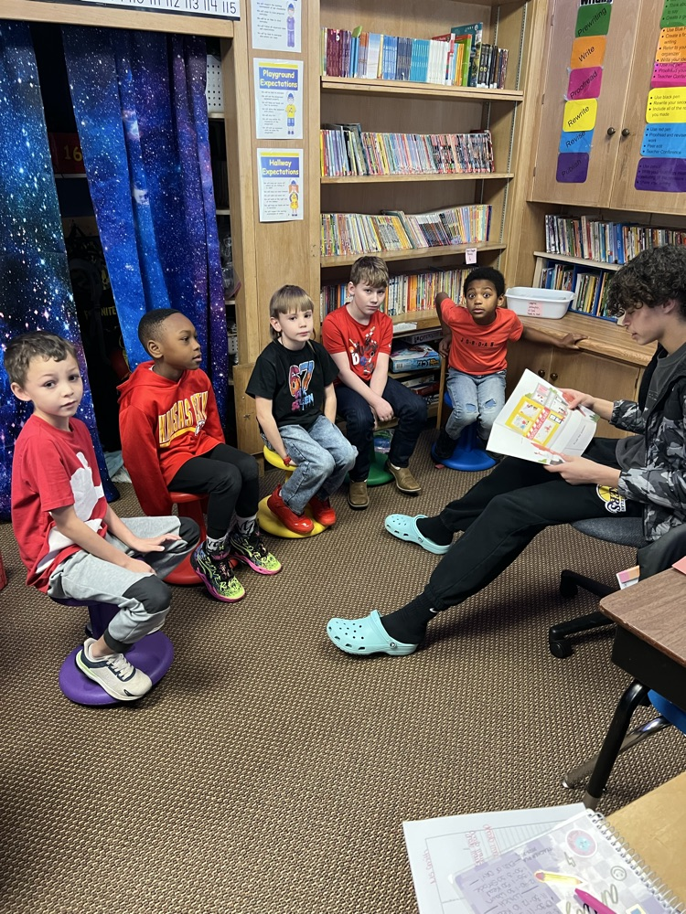 We had a great day enjoying National Read Aloud Day with many special guests reading to us. Then ending our day partner reading with our classmates. 