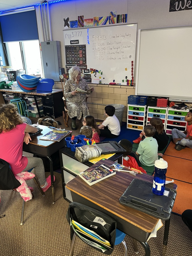 We had a great day enjoying National Read Aloud Day with many special guests reading to us. Then ending our day partner reading with our classmates. 