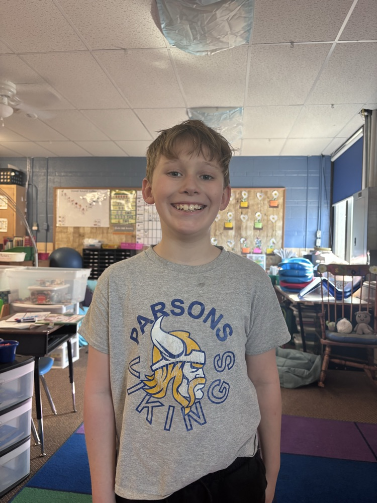 He has met his AR goal for this year! Way to go!