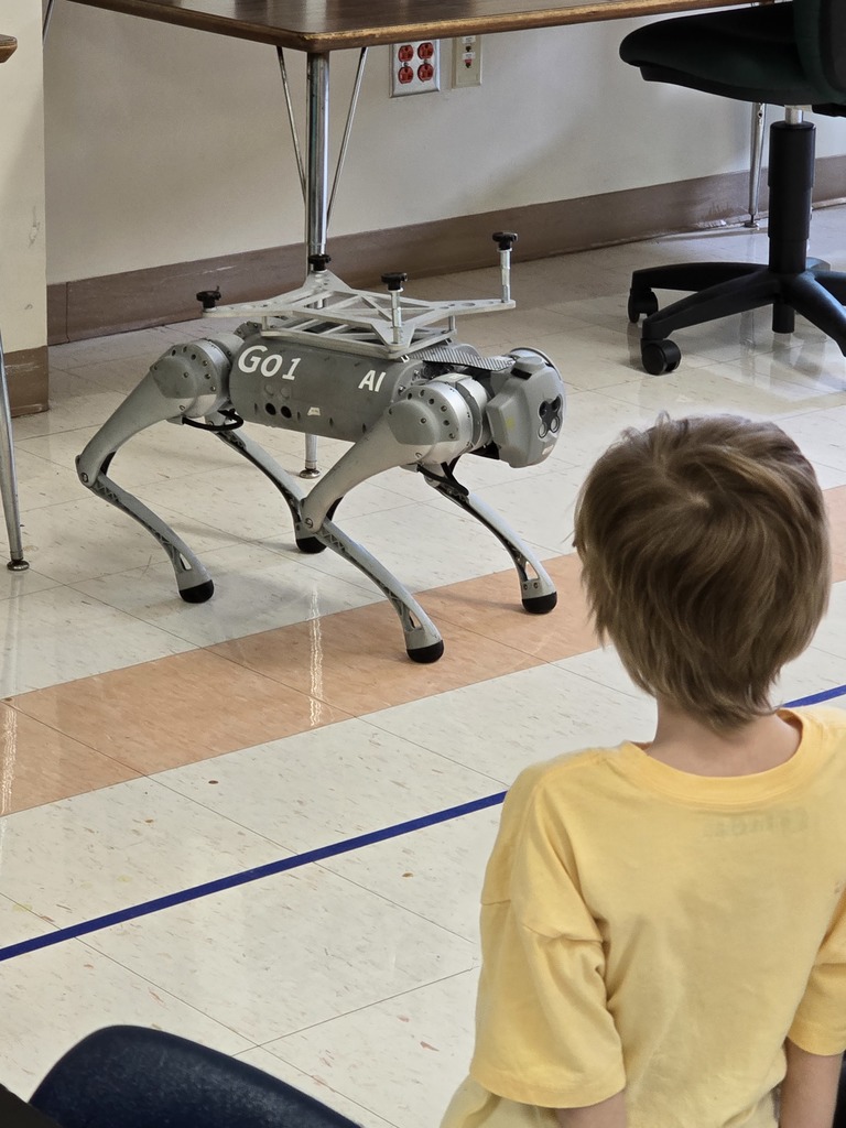 Vector the Viking Visiting Garfield Elementary