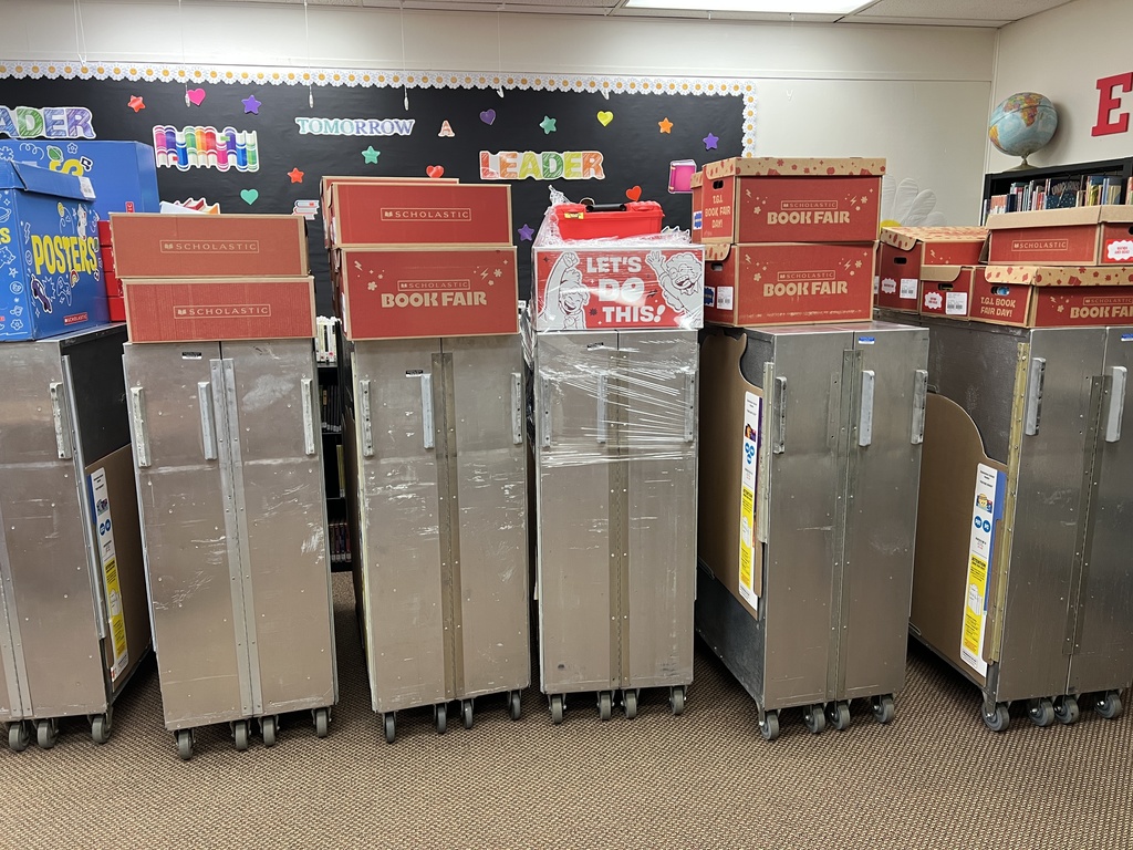 Cases of Books packed.