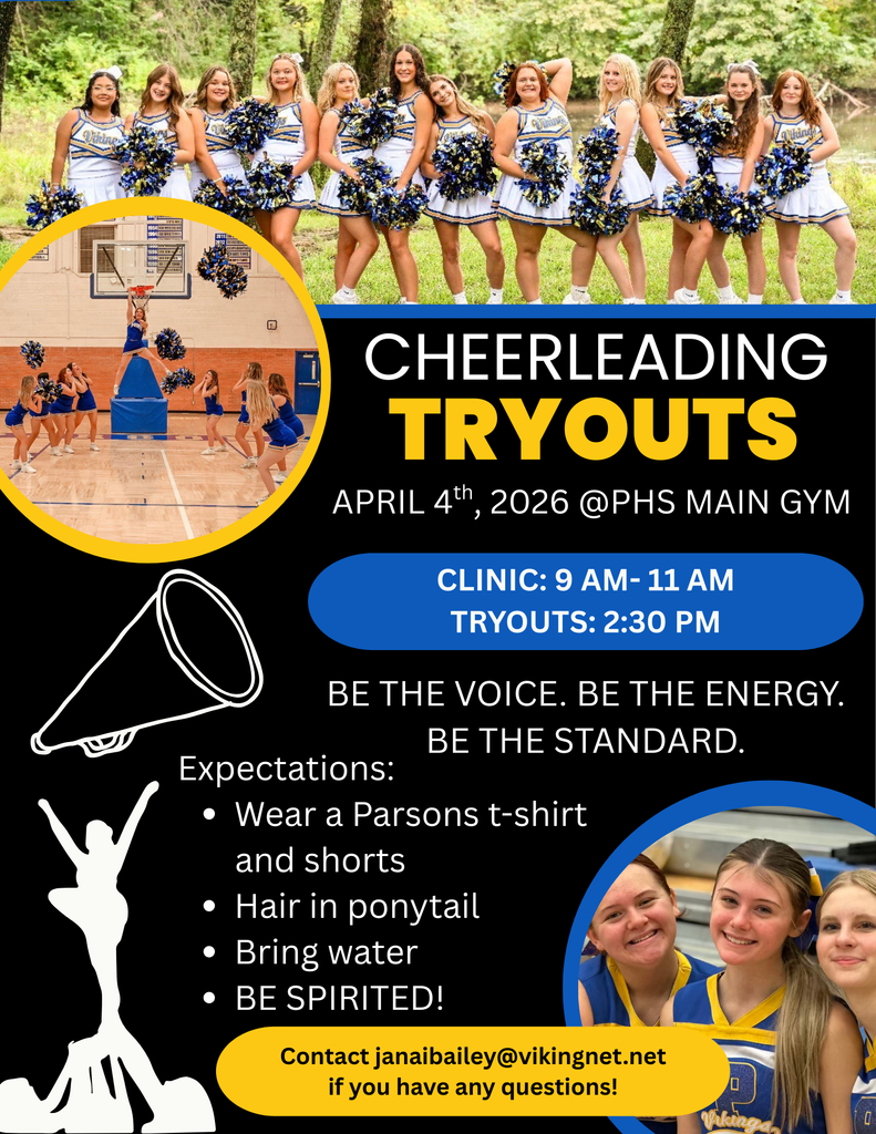 Cheer Tryouts Flier 2026