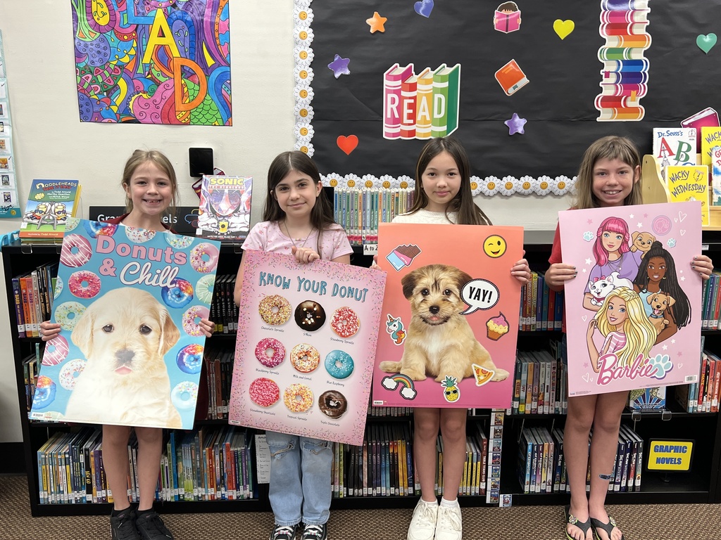 Mrs. Shield's class poster winners.