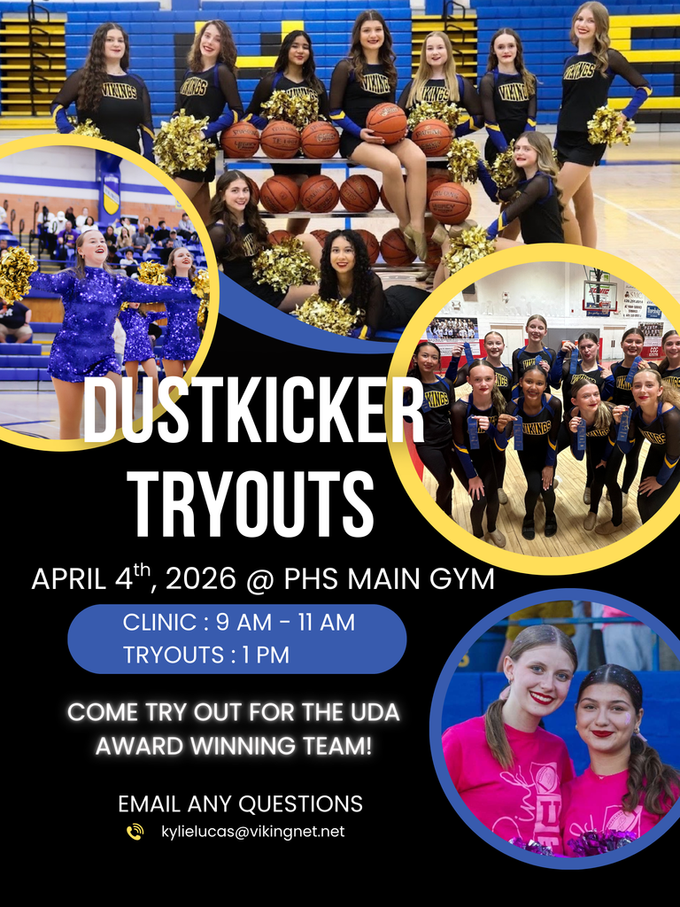 Dustkicker Tryout Flyer 2026