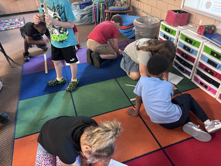 measuring the colored squares