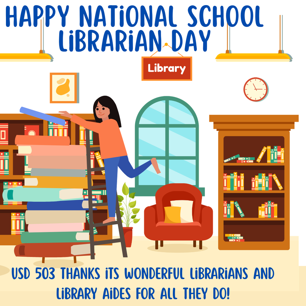 Happy National School Librarians Day.
