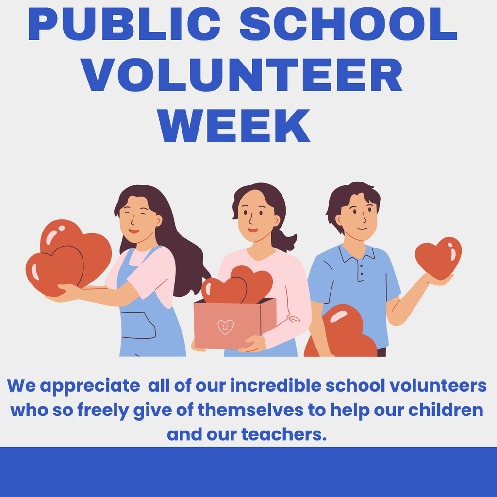 Public School Volunteer Week